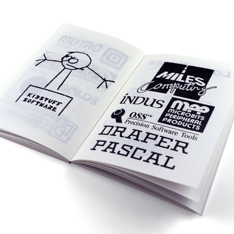 KFAX4 - LOGOS OF THE EARLY COMPUTER SOFTWARE SCENE(Klasse Wrecks)【ZINE】