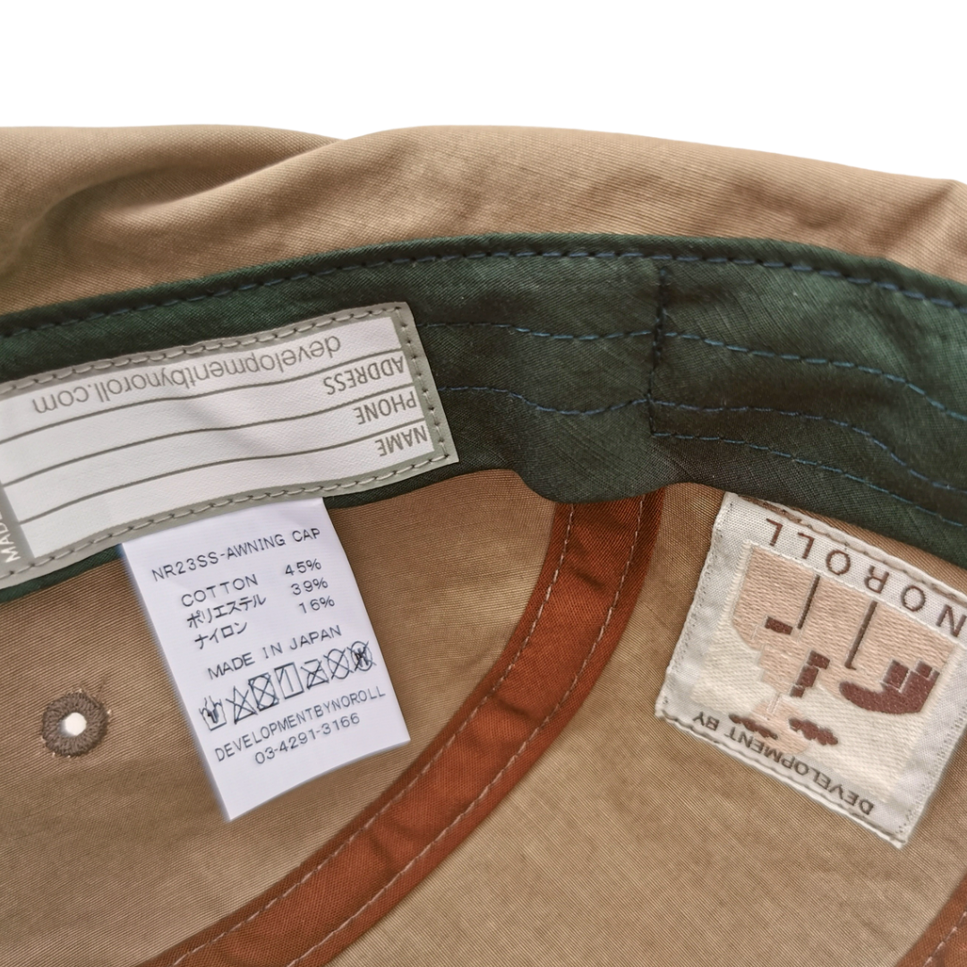 DEVELOPMENTBYNOROLL - AWNING CAP【BROWN/BLACK】 |