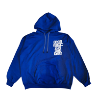 NEW/PATH - GMBD HOODIE【NAVY×WHITE/XL】