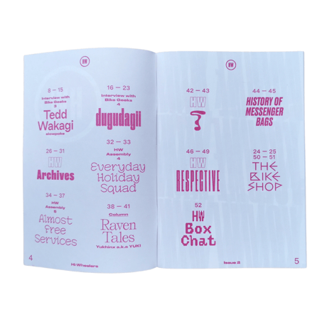 Hi-Wheelers - Issue 2【ZINE】