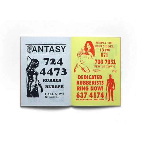 KFAXXX - Calling Cards From London(Klasse Wrecks)【ZINE】