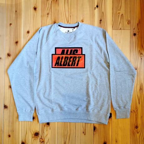 ALBERT×NEW YOAKE POST - SWEATSHIRT【GRAY】