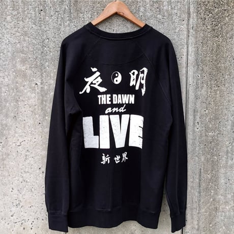 ALBERT×NEW YOAKE POST - SWEATSHIRT【BLACK】