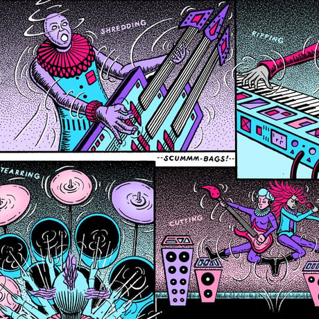 MIFFED RUFFIANZ: PENULTIMATE SUBTERFUGE -  Rodger Binyone【ZINE】