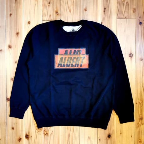 ALBERT×NEW YOAKE POST - SWEATSHIRT【BLACK】