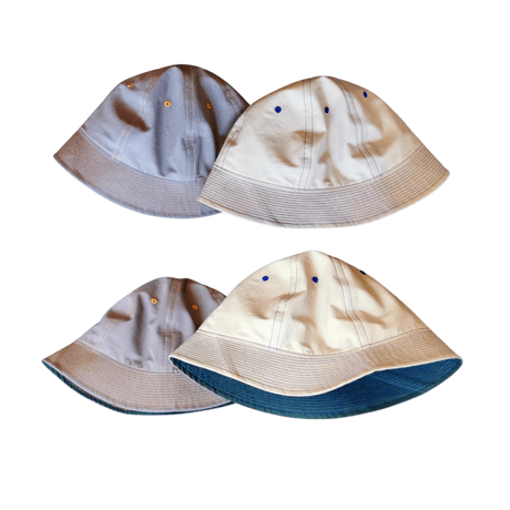 DEVELOPMENTBYNOROLL - Detours Washi Hat【BEIGE/GRAY】