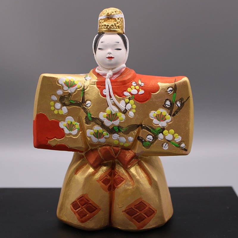博多人形 雛人形 小副川祐二 お雛様 ☆博多人形☆ 伝統工芸士 小副川祐二作 立雛 | 平成美術