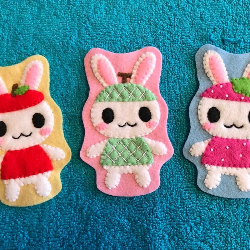 SHIDO-RICO フェルトで作るGirls用ワッペン 型紙&レシピ | shido-rico