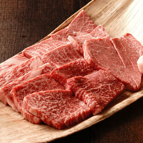 知床牛極上焼き肉織り交ぜセット　 ※冷蔵　約５００ｇ