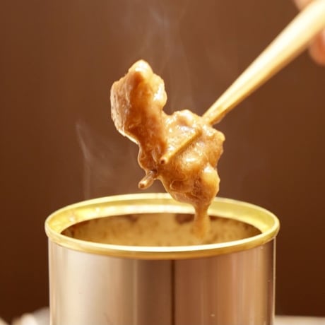 知床牛　牛飼いのモツ煮。　6缶セット