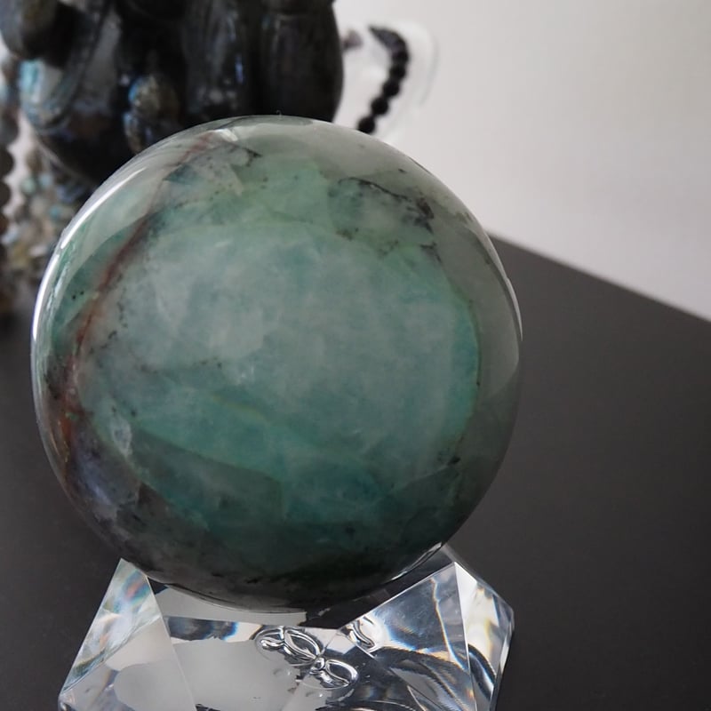 ジェムシリカ（シリシファイド・クリソコラ）/スフィア | チルル