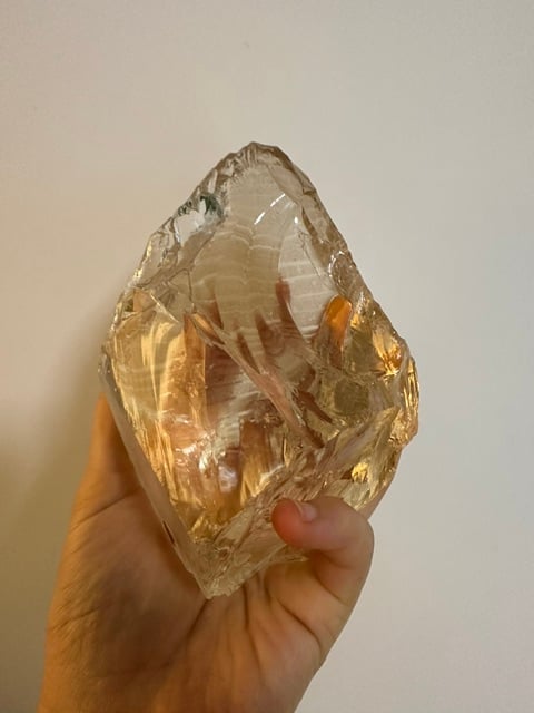 天然シトリン/ブラジル・ミナスジェライス州 | チルル