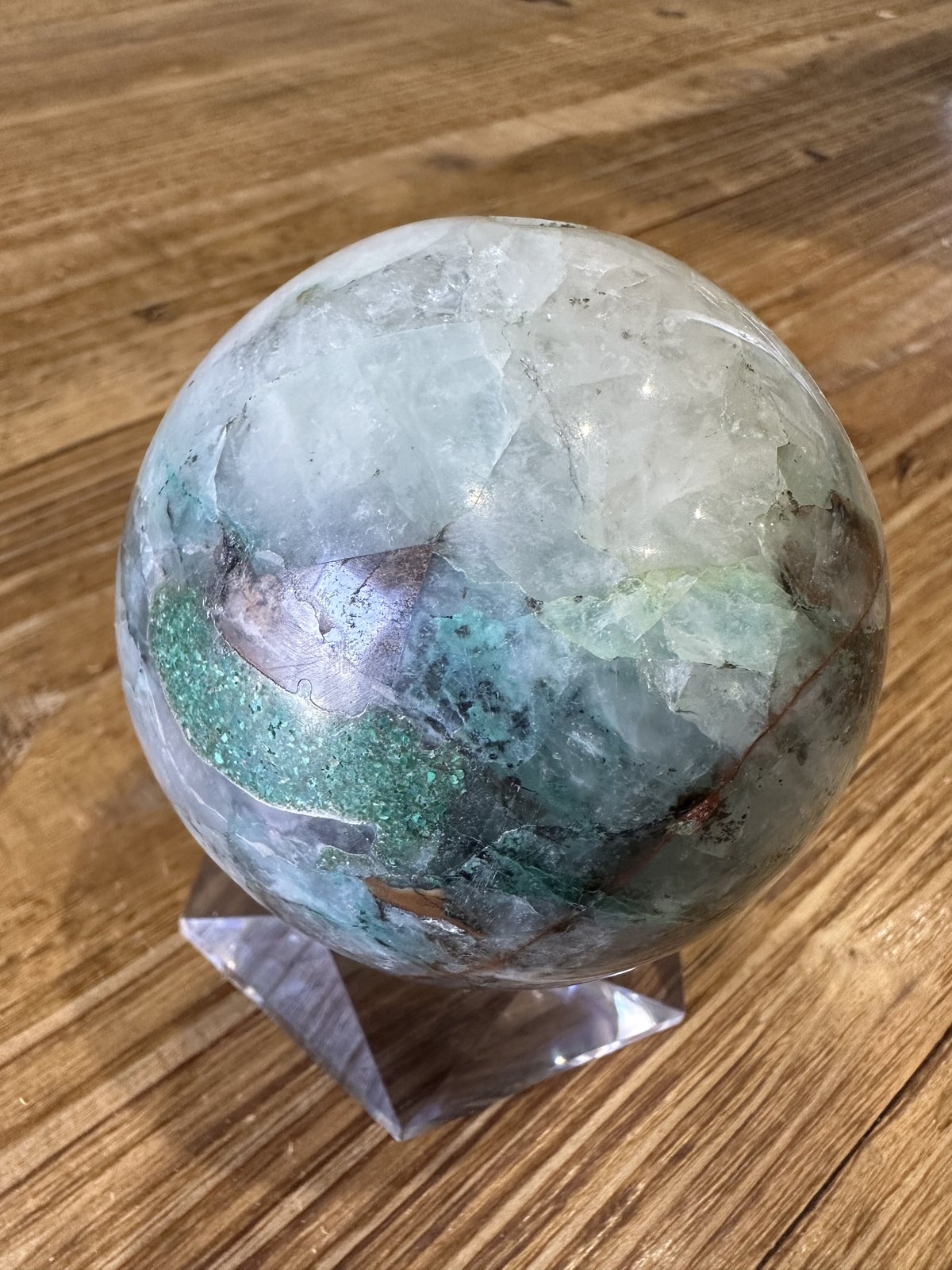 ジェムシリカ　母岩付き　クリソコラ　ドゥルージー　シリシファイド　原石　鉱物 ジェムシリカ 母岩付き クリソコラ ドゥルージー シリシファイド 原石