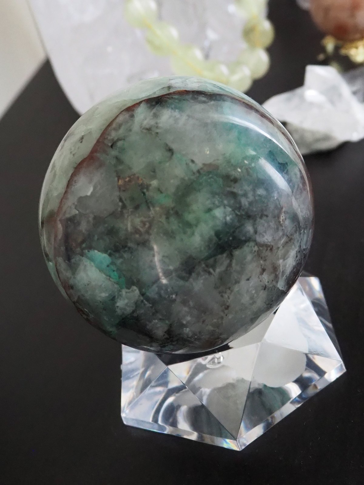 ジェムシリカ（シリシファイド・クリソコラ）/スフィア | チルル