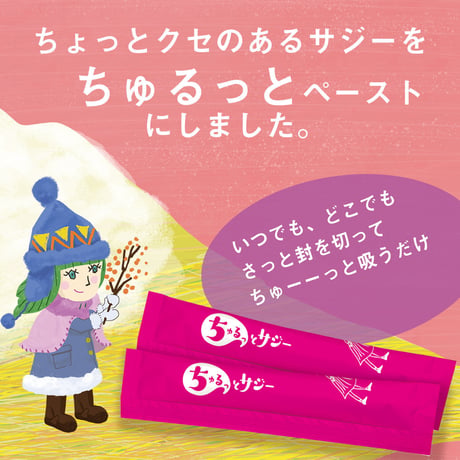【単品】鉄分補給にちゅるっとサジー【4週間分】スペシャル缶入りパッケージ