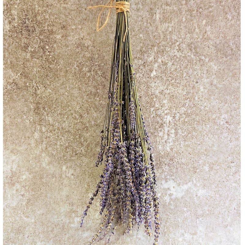 グレージュ ラベンダーが香る ドライフラワー 横長スワッグ ドライ