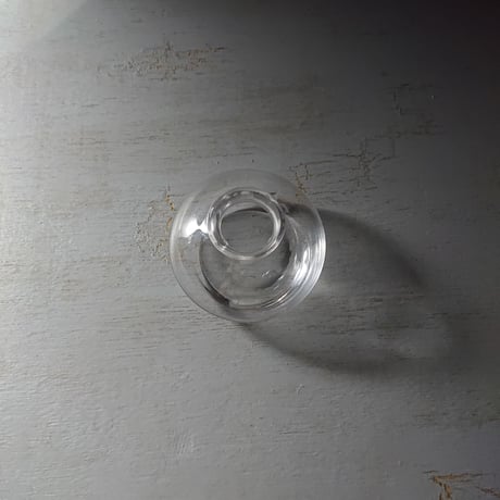 ”rindate -small-glass‐flower vase"　( "輪立(りんだて)-スモール・ガラス花瓶mini ）一輪挿し　花器　ガラス花器　ガラス花瓶　ガラス