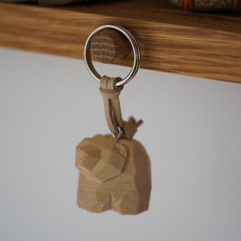 MAKI YOSHIDA / コロマル キーホルダー | 山と猫