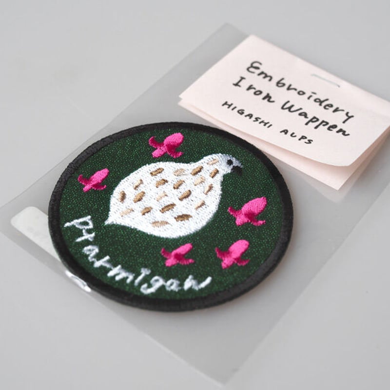 Higashi Alps / 雷鳥ワッペン | 山と猫