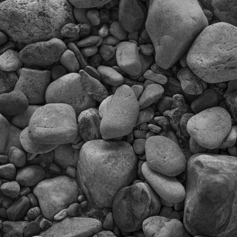 Leather Wrapped Stone / S | 山と猫