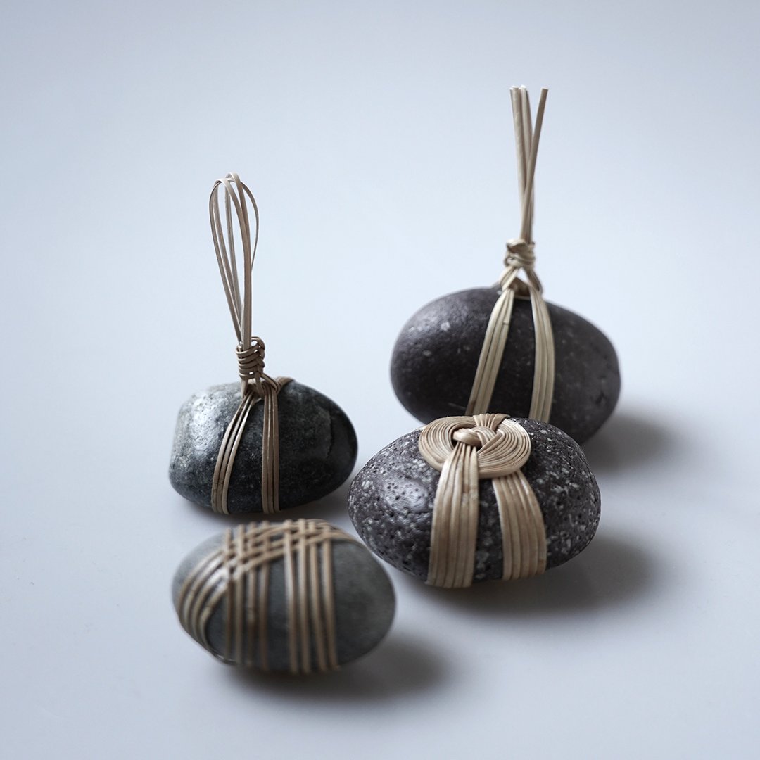 HOW TO WRAP shizu designs スト-ンオブジェ HOW TO WRAP stone 石 オブジェ shizu designs