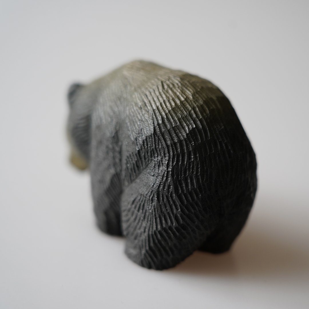 P*n様 木彫りの熊　maki MAKI YOSHIDA / コロマル熊 | 山と猫