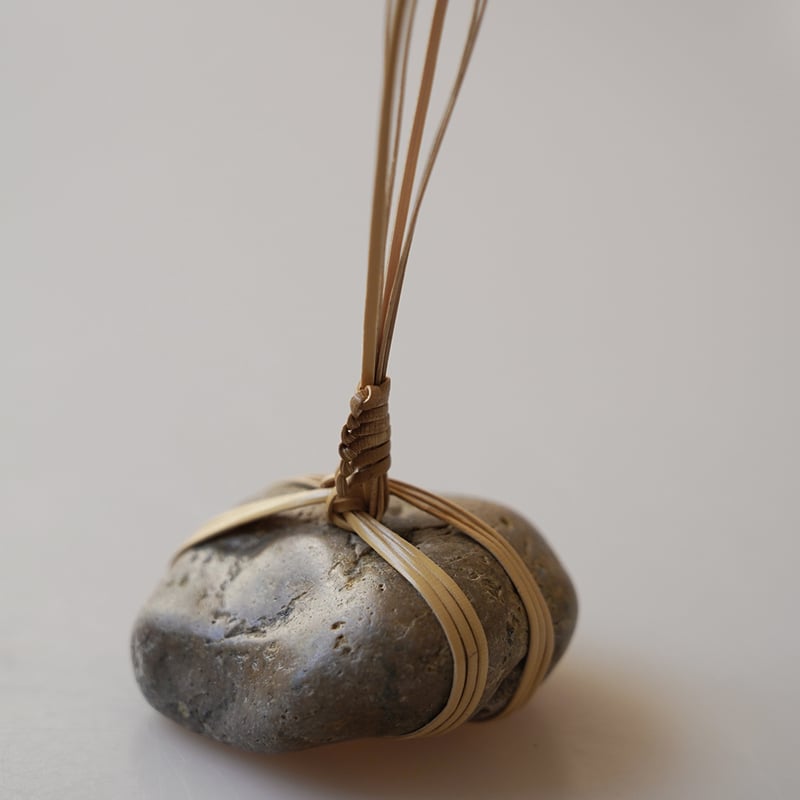 その他 Shizu Designs / wrapped rocks / S The mesmerizing intricacy of traditional Japanese basketry