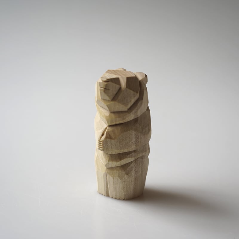 P*n様 木彫りの熊　maki P*n様 木彫りの熊 maki MAKI YOSHIDA / コロマル熊 | 山と猫