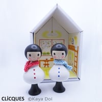 どいかや　CLICQUES●Chirri&Chirra　チリとチリリこけし