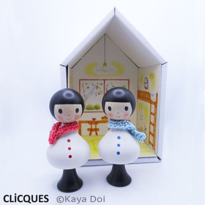 どいかや CLICQUES○Chirri&Chirra チリとチリリこけし | web sho
