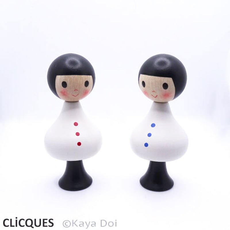 どいかや CLICQUES○Chirri&Chirra チリとチリリこけし | web sho