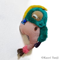 丹地香　壁からモンスター（グリーン）【送料込】