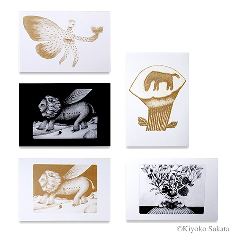 太宰治「雀こ」金木郵便局ポストカード　斜陽館ポストカード　おまけ:津軽凧絵絵葉書 太宰治「雀こ」金木郵便局ポストカード 斜陽館ポストカード