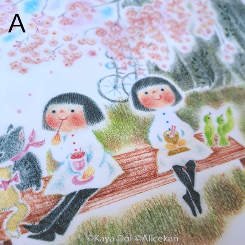 どいかや「チリとチリリ」クリアファイル | web shop タタン