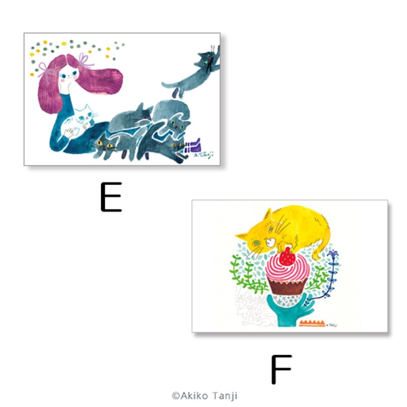 たんじあきこ ポストカード1 | web shop タタン