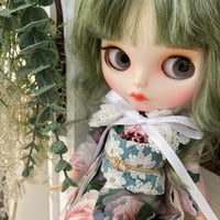 くろねこ呉服店『1/6 ブライス アイシードール 着物』アンティークローズ柄