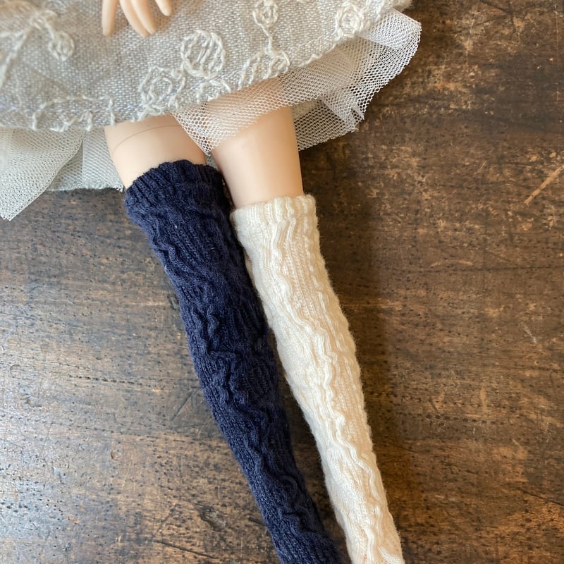 くろねこ呉服店『1/6 ブライス アイシードール 猫耳ニット帽＋靴下＋缶