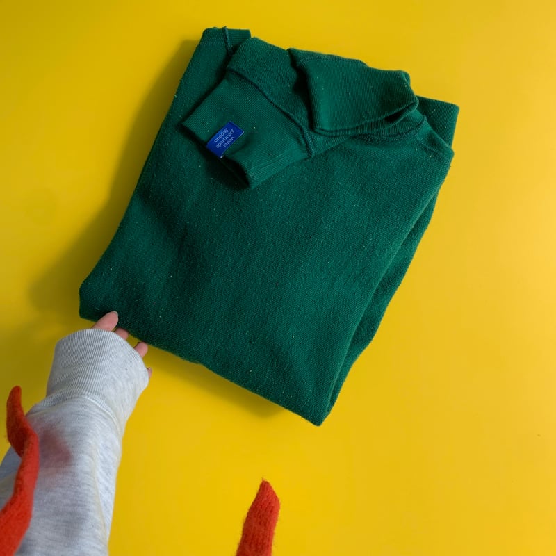 NEP GREEN SWEAT reversible | onedayapartmentjapan