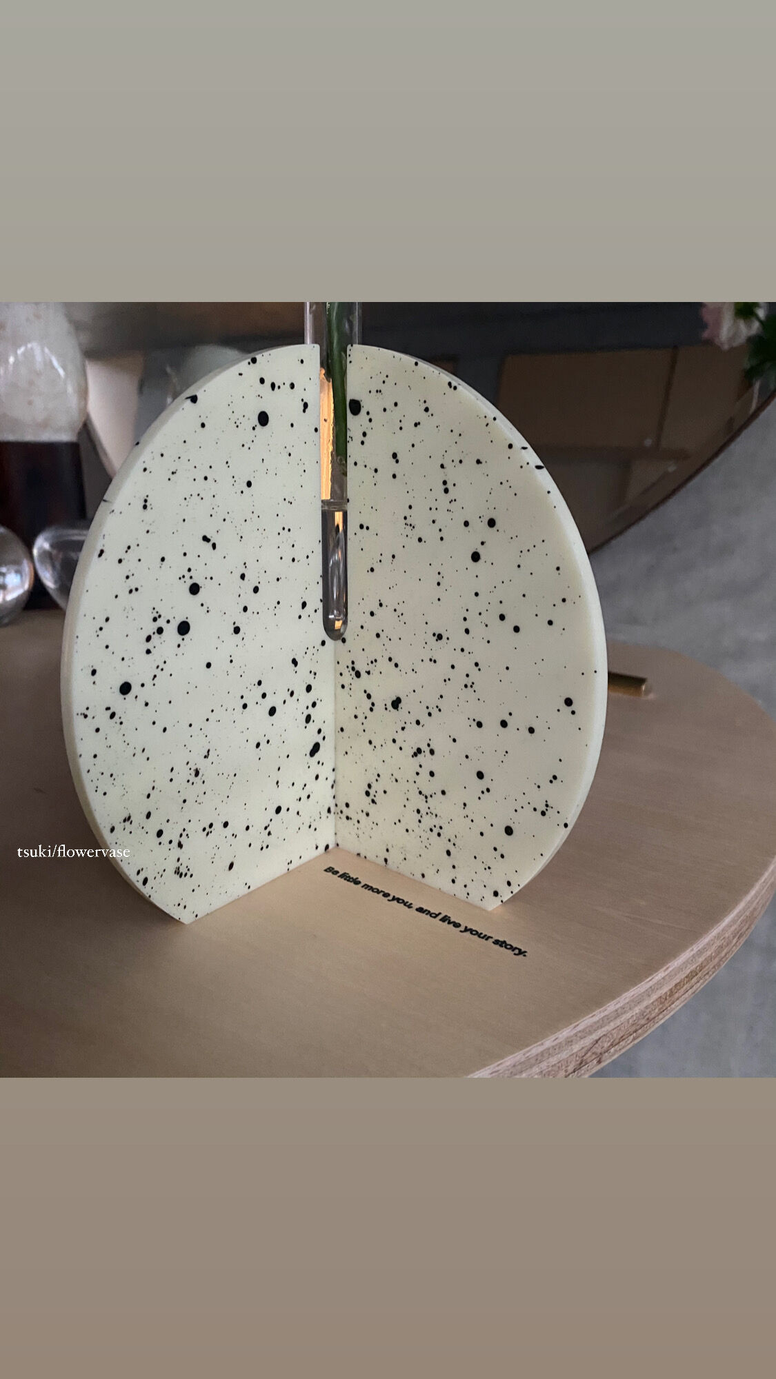 onedayapartment / tsuki flower vase