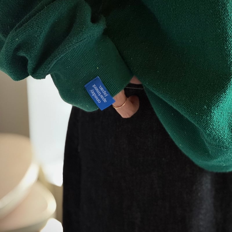 NEP GREEN SWEAT reversible | onedayapartmentjapan