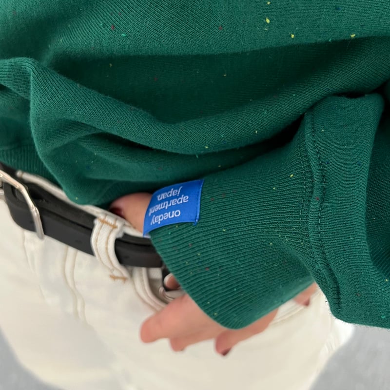NEP GREEN SWEAT reversible | onedayapartmentjapan