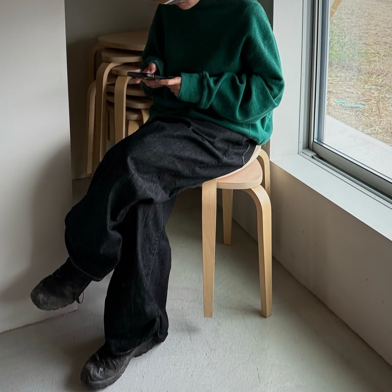 NEP GREEN SWEAT reversible | onedayapartmentjapan