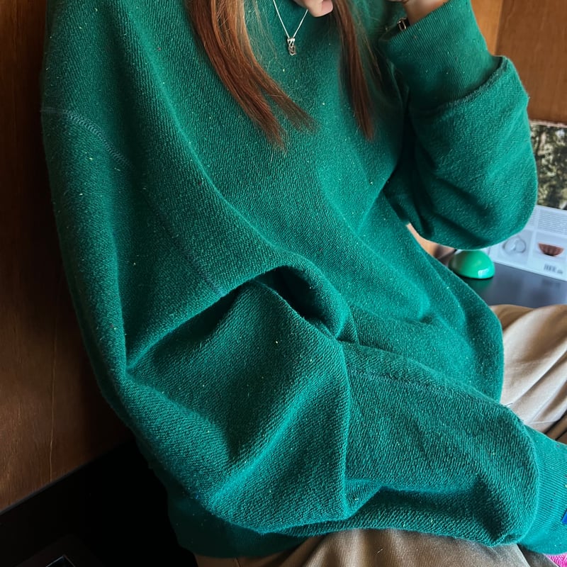 NEP GREEN SWEAT reversible | onedayapartmentjapan