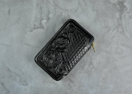 ADAMS middle wallet  CARVING *受注生産