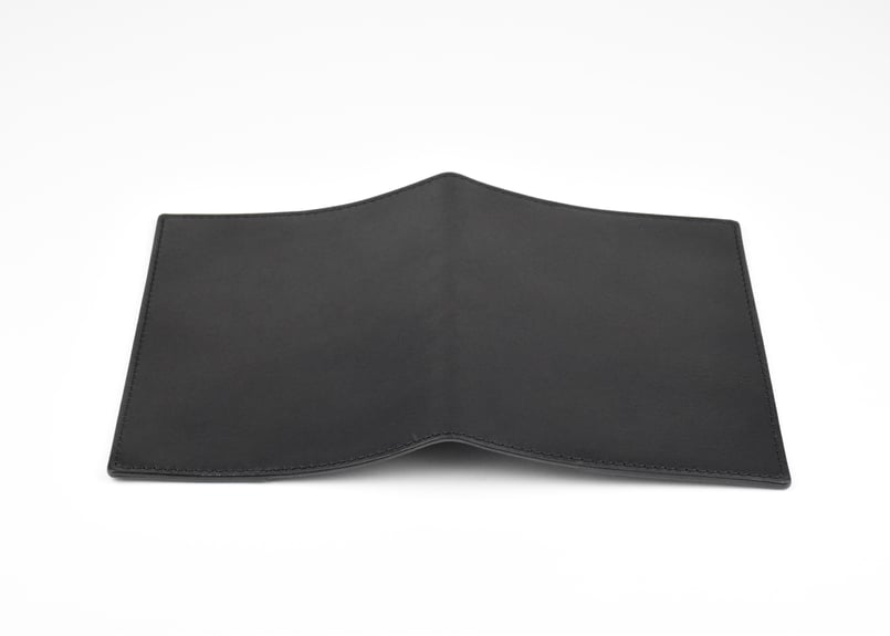 SALAS *受注生産 サラス ブックカバーA6 ITALIAN-SMOOTH | BLACK