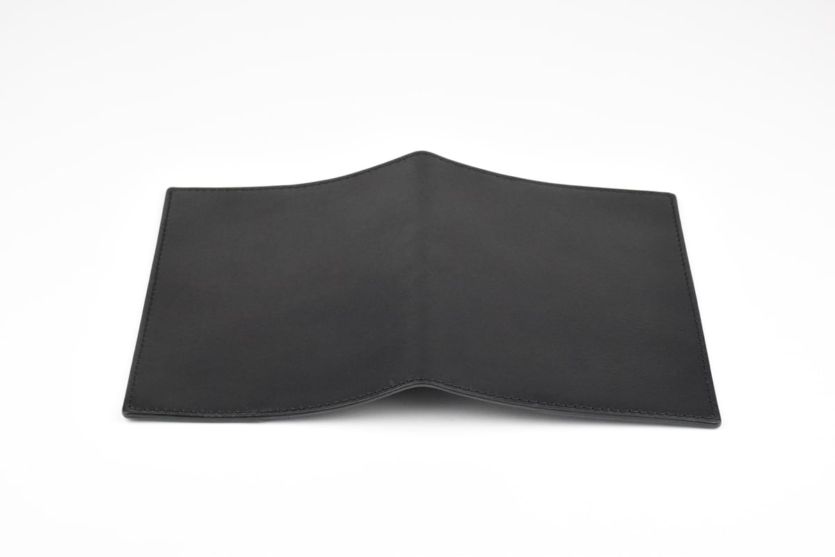 SALAS *受注生産 サラス ブックカバーA6 ITALIAN-SMOOTH | BLACK