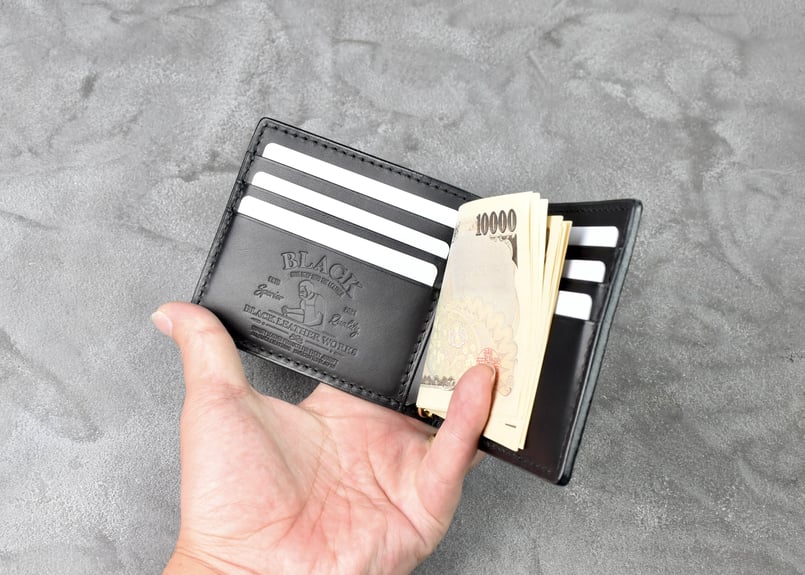 DURDEN2 ダーデン2 マネークリップ ITALIAN-SMOOTH | BLACK LE