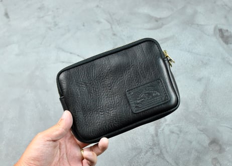 MASON メイソン ポーチ M size  ITALIAN-SHRINK