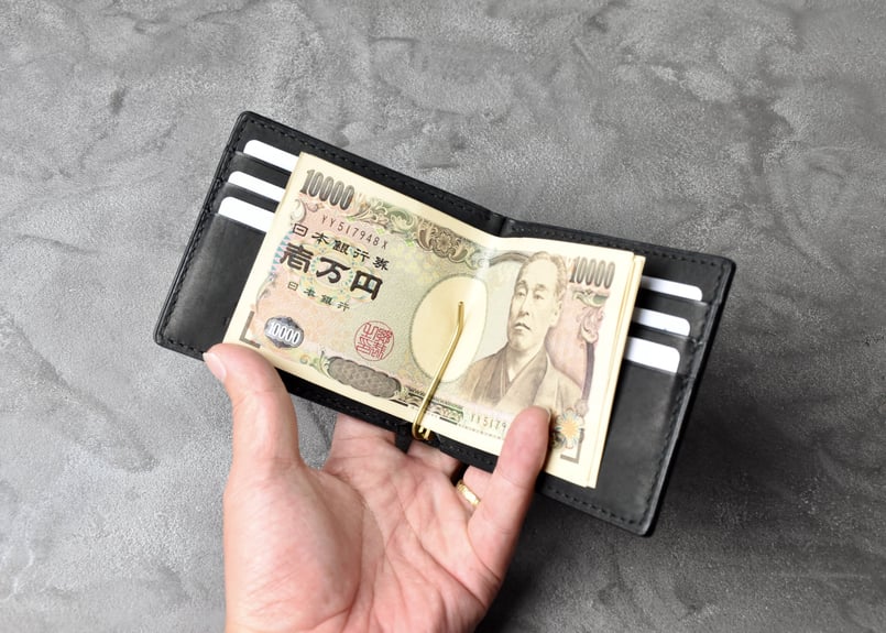 DURDEN2 ダーデン2 マネークリップ ITALIAN-SCRATCH | BLACK L