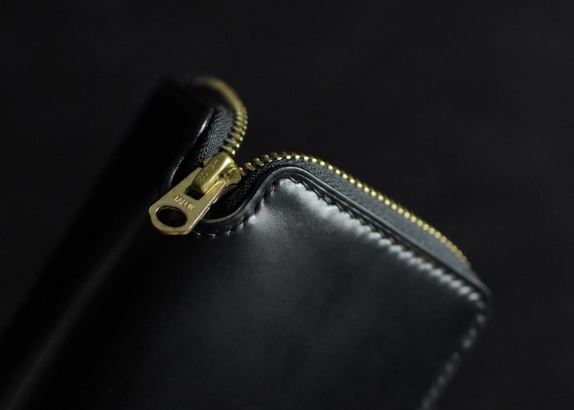 ADAMS middle wallet HORWEEN SHELL CORDOVAN *受注